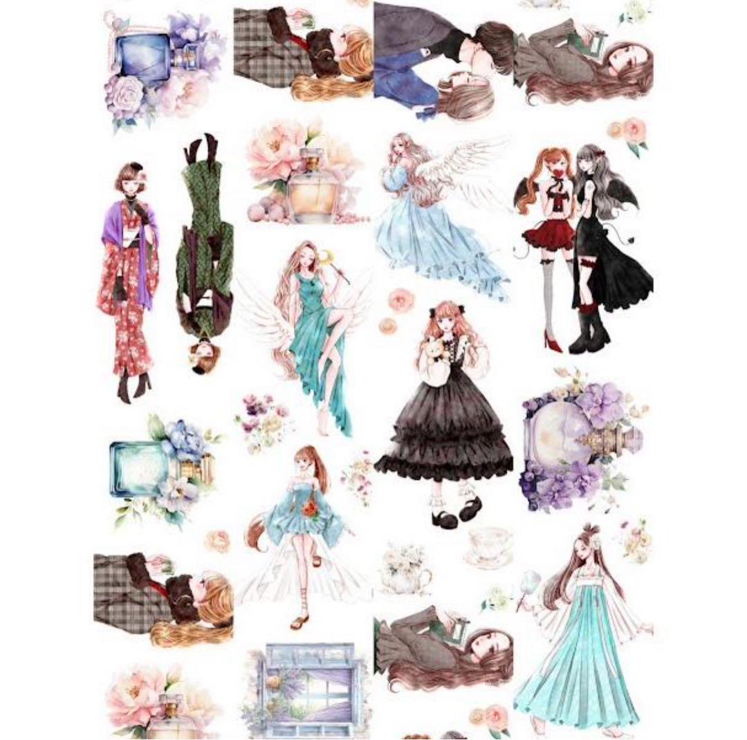 MIYUU様×七色の海様コラボ　PETマスキングテープ