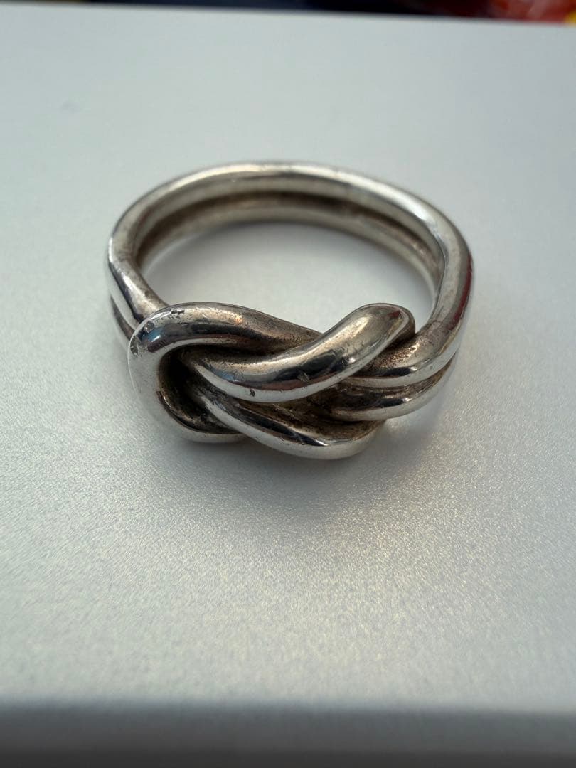 xolo シルバー ノットリング knot 19号