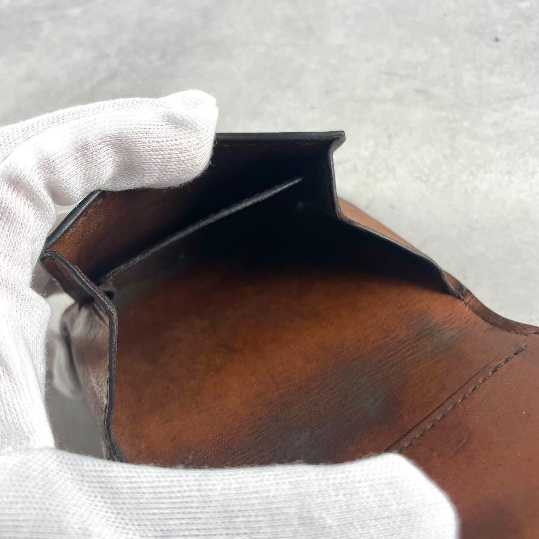 入手困難✨ ワイルドスワンズ ケース 財布 バイカラー ブラウン系 レザー