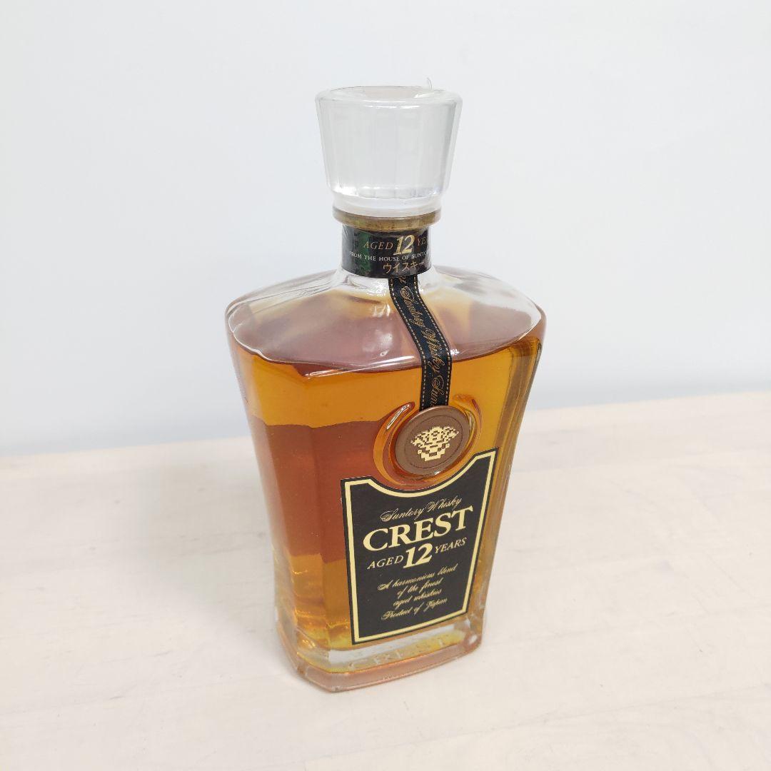 未開封★ サントリーSuntory クレスト 12年 700ml 箱なし