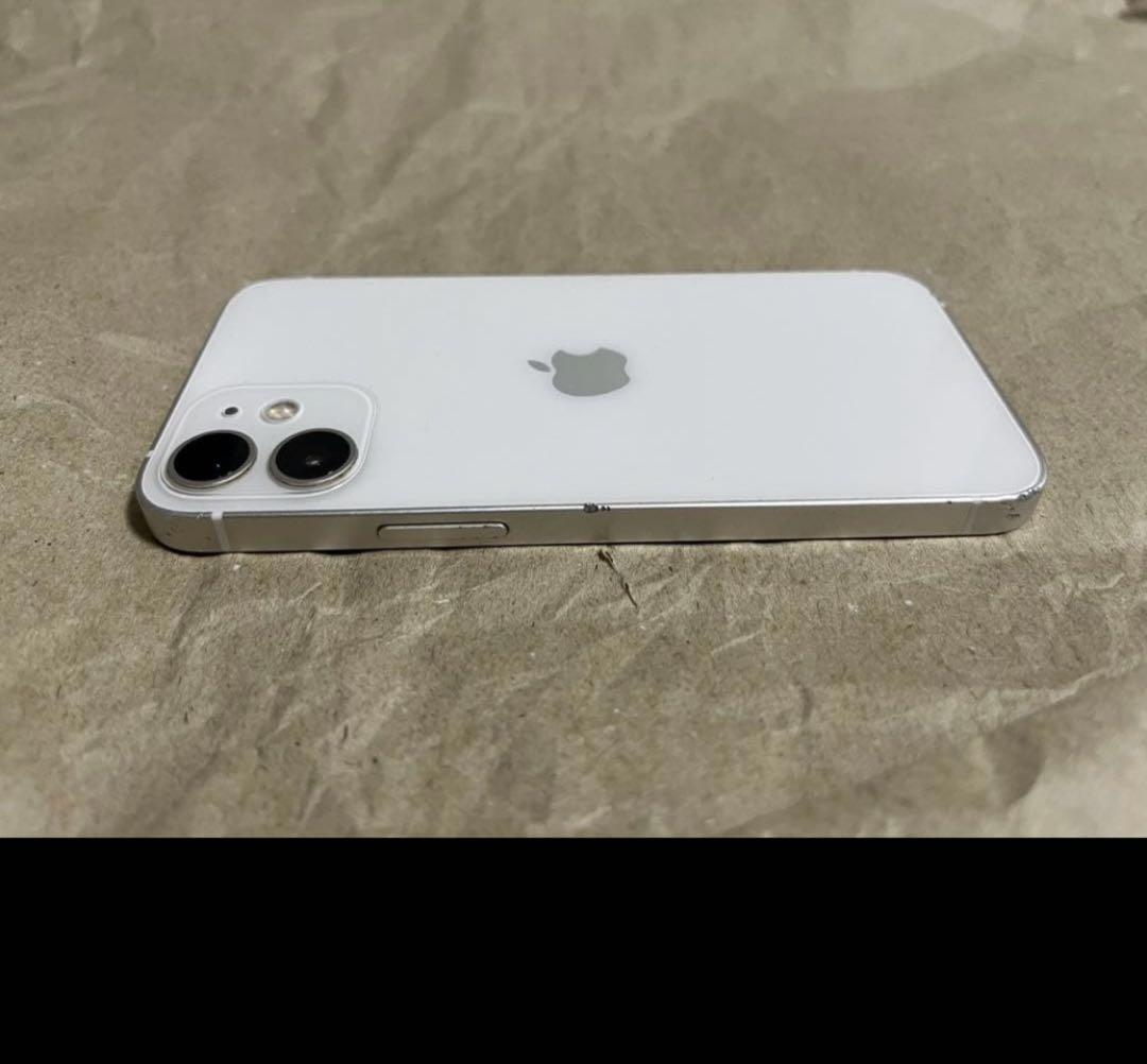 iPhone 12mini 256gb ホワイト 白操作問題なし