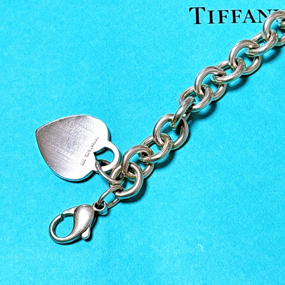 【美品】19.7cm ティファニー ハートタグ ブレスレット シルバー925