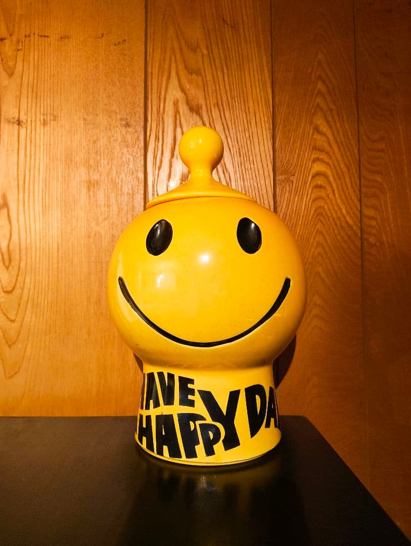 70s マッコイ McCOY USA製 クッキージャー スマイルクッキージャー