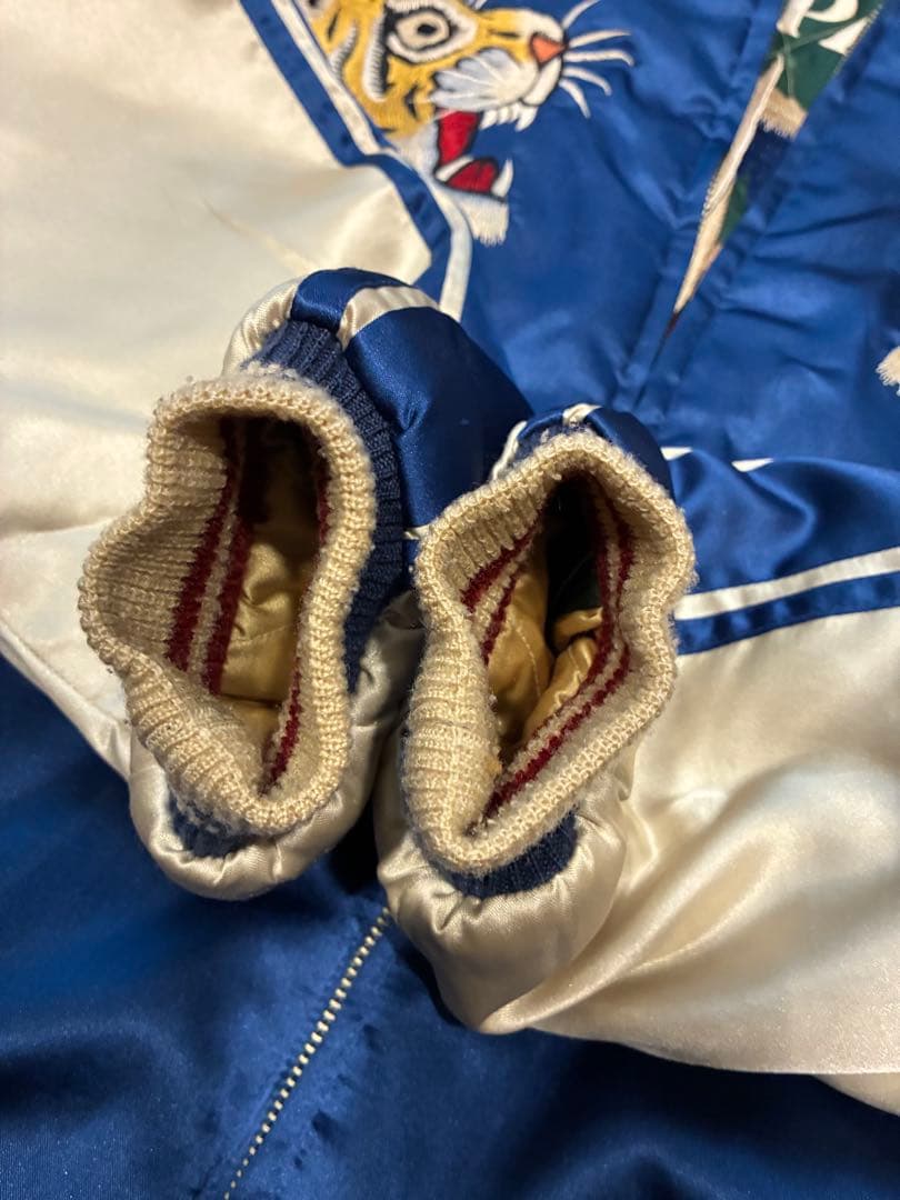 スカジャン　テーラー東洋　虎X鷹　M18426 中古L