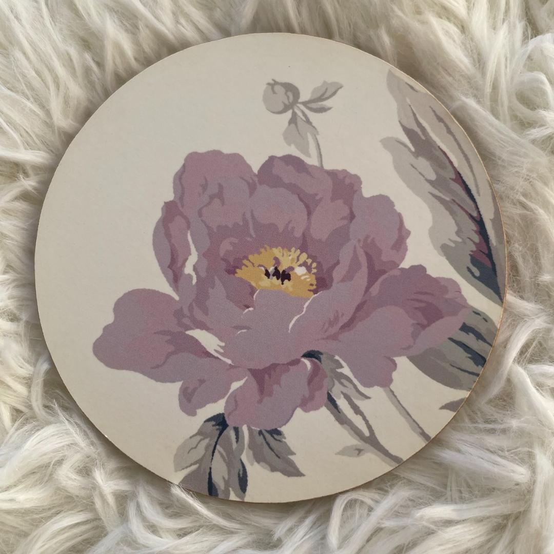 美品★レア★LAURA ASHLEY 花柄 プレイスマット&コースター 各4枚