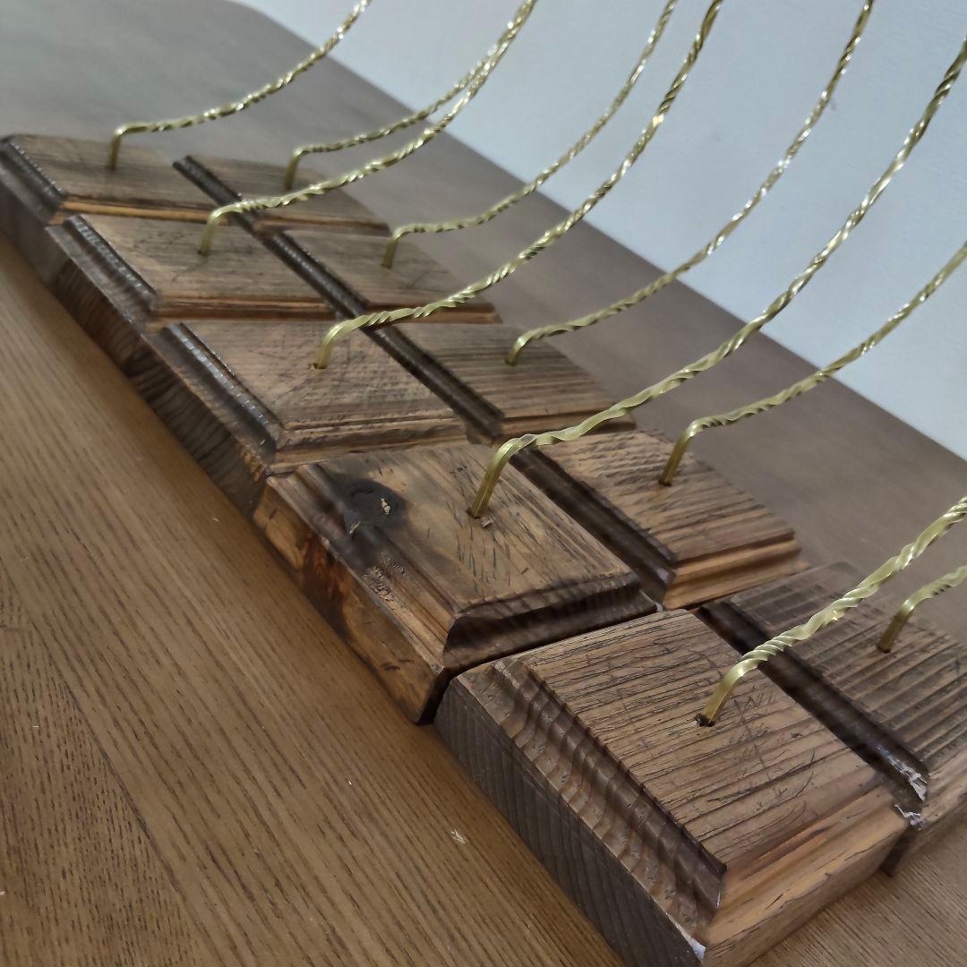 リスタ　真鍮　ツイスト　ランタンスタンド　10セット