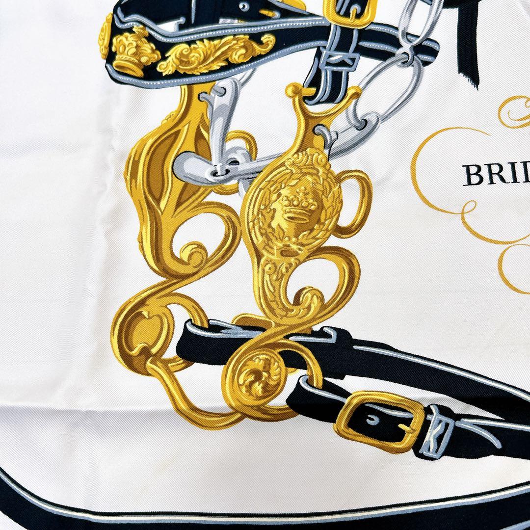 HERMÈS エルメス カレ 90 BRIDES de GALA シルク