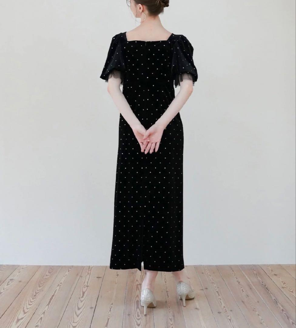 ワンピース bijou dot velours dress size1
