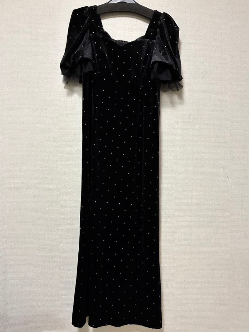 ワンピース bijou dot velours dress size1
