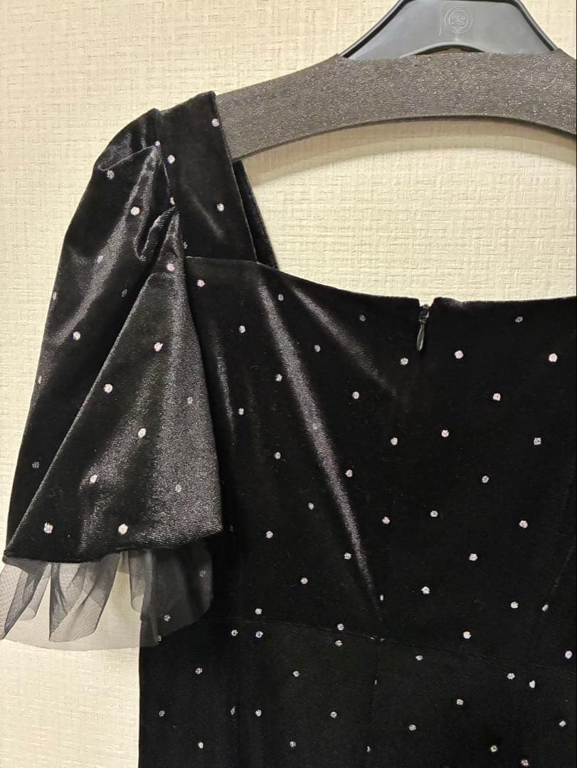 ワンピース bijou dot velours dress size1