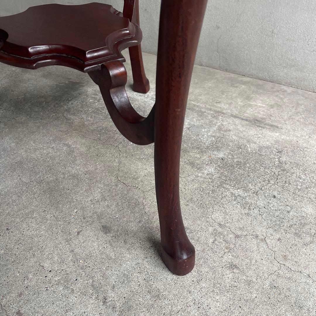 オールドヴィンテージ　イタリア　オケージョナルテーブル　花台　サイドテーブル