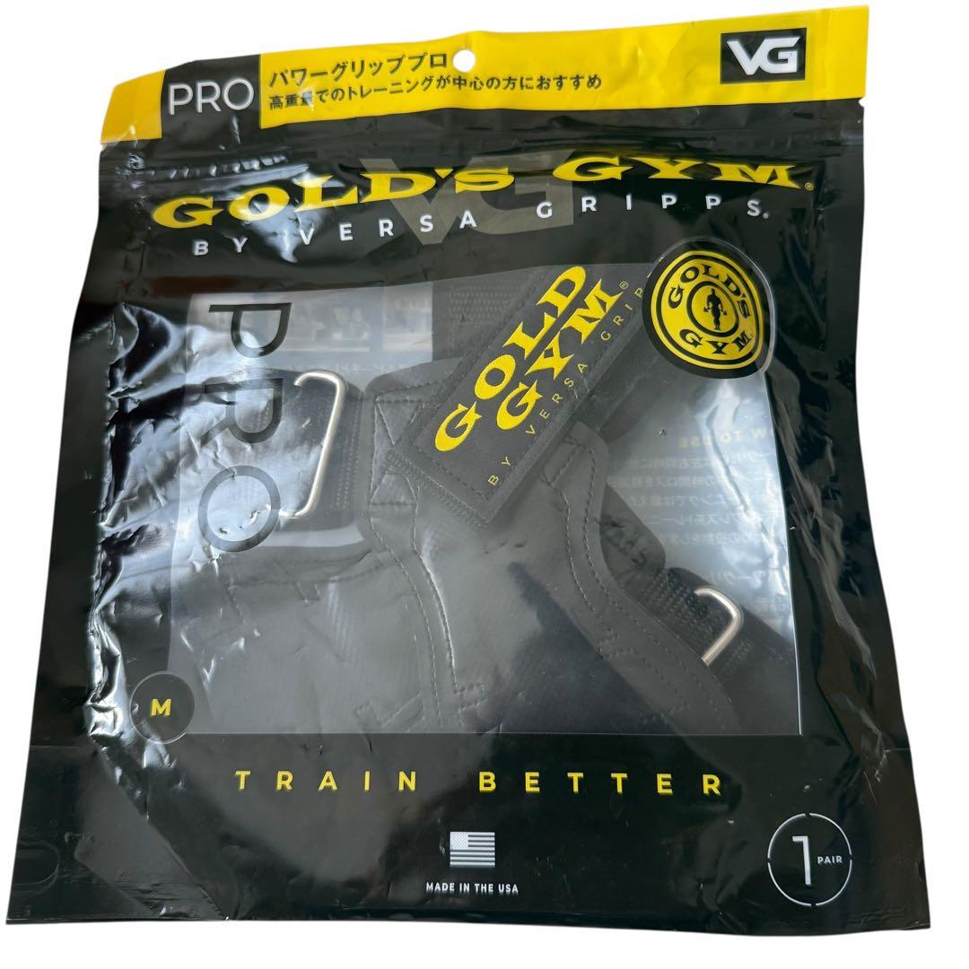 【新品未使用】ゴールドジム パワーグリップ Ｍサイズ 正規品（最新モデル）