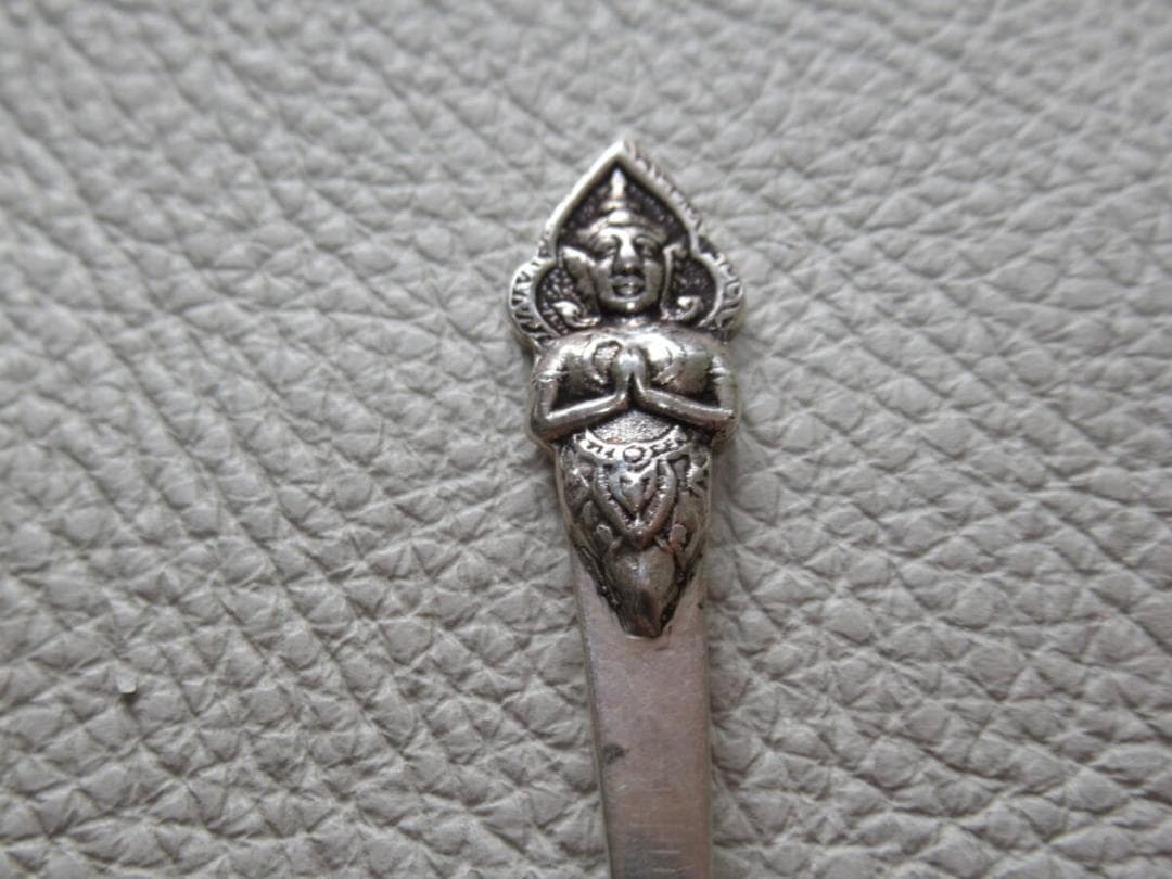 希少 美品 1950年頃希◆銀製(シルバー)と七宝製 世界のスプーン 合計23本