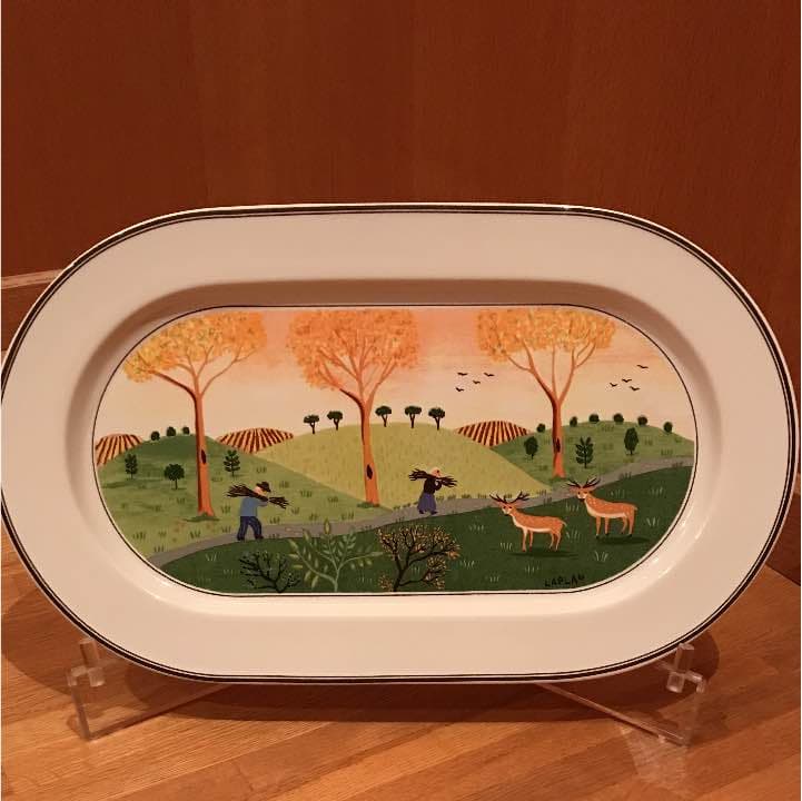 レア❗️ビレロイ&ボッホ Design Naif プレート