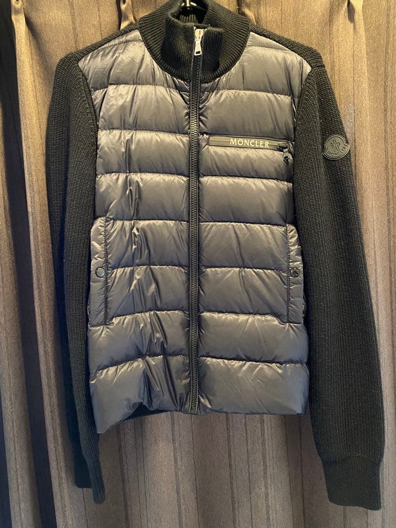 モンクレール　ダウンパーカー　着画あり