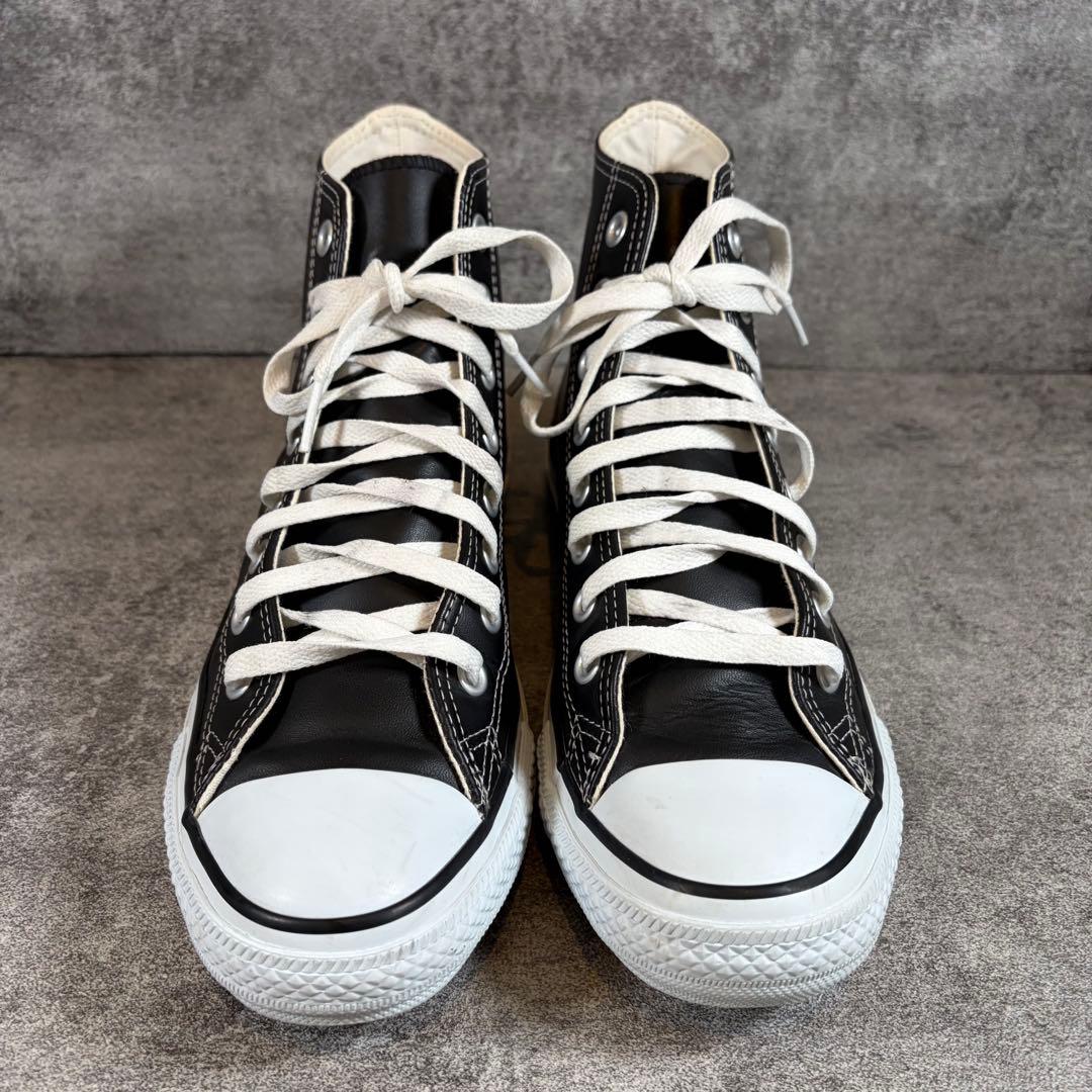 ★廃盤★コンバース CONVERSE オールスター レザー【26.5】ブラック