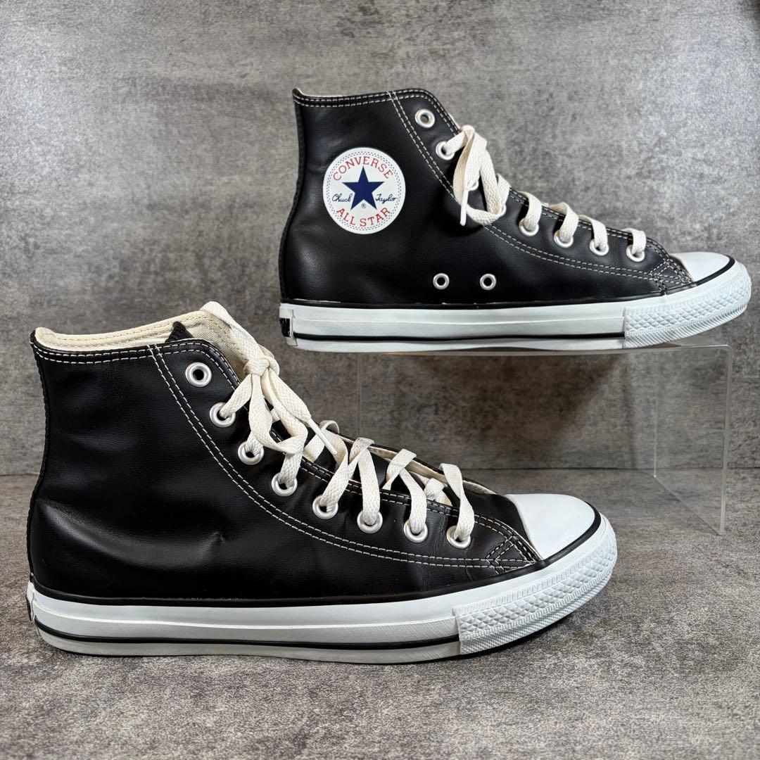 ★廃盤★コンバース CONVERSE オールスター レザー【26.5】ブラック