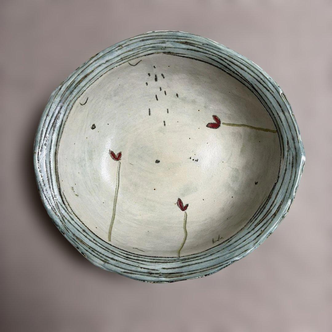 稀少☆ 陶器・深鉢 kate Pomfret / ケイトポムフレット ボール 大