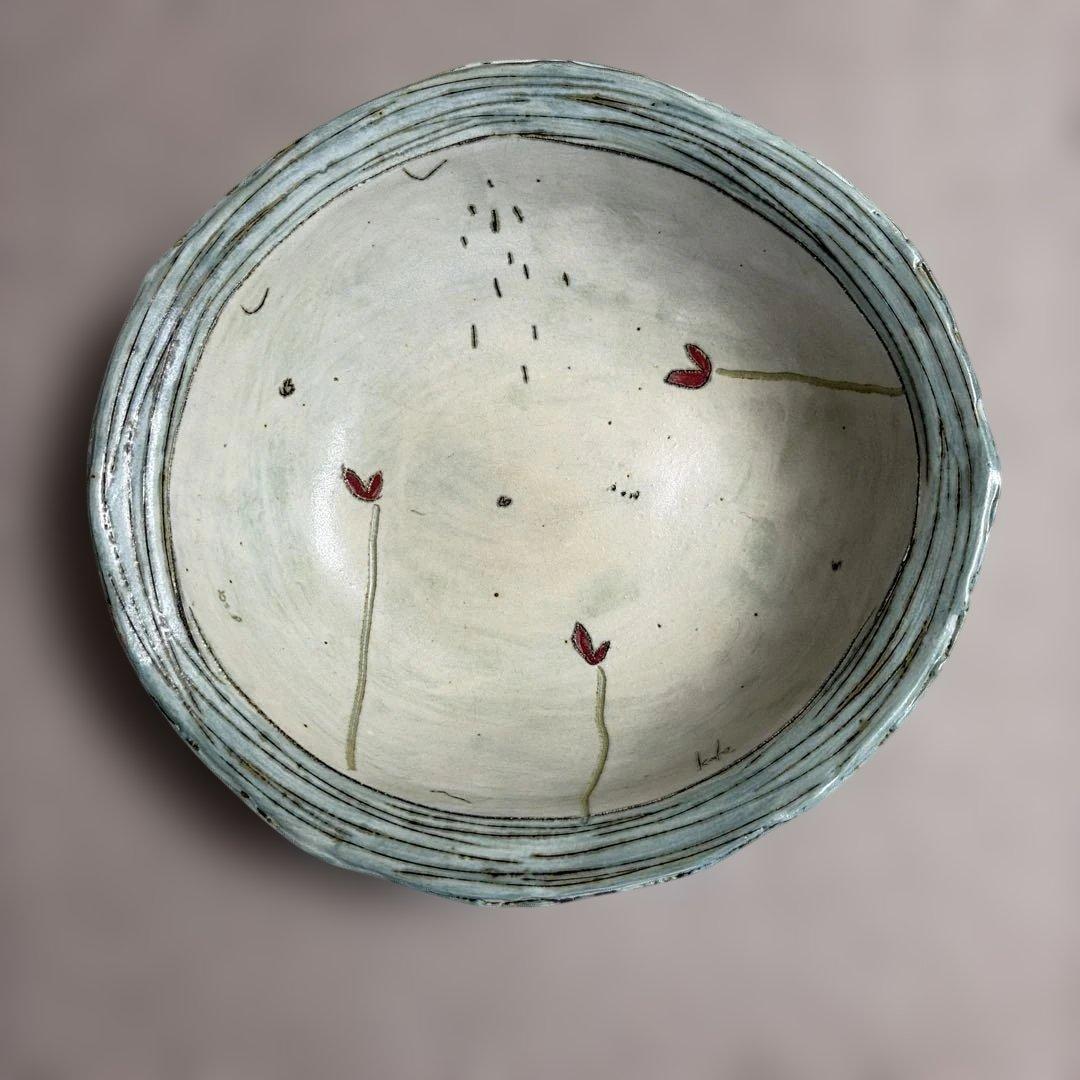 稀少☆ 陶器・深鉢 kate Pomfret / ケイトポムフレット ボール 大