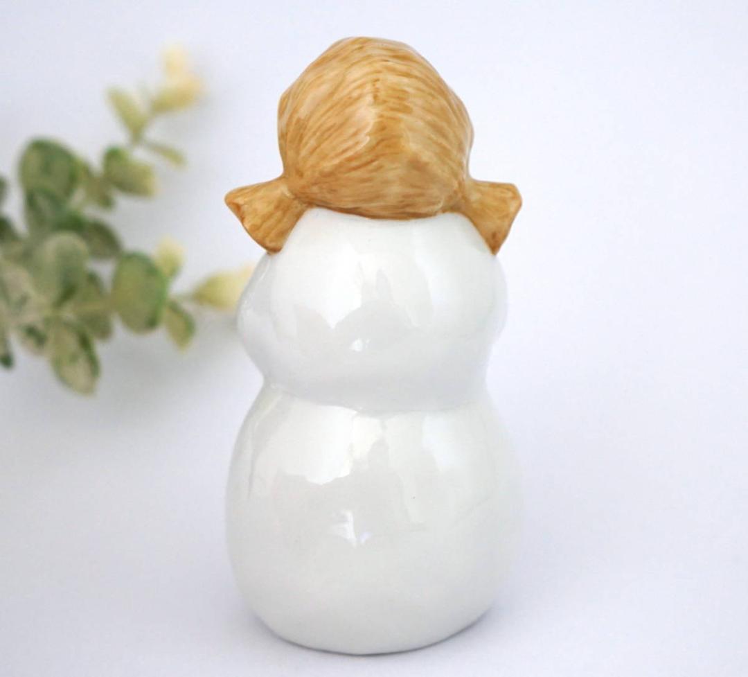 ロイヤルコペンハーゲン スノーマン 猫 テディベア フィギュリン