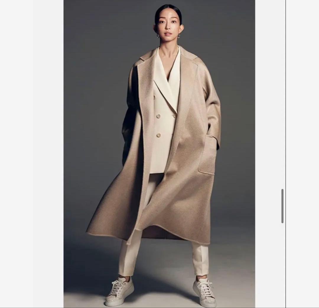★美品★マックスマーラ MaxMara リュドミラ ラブロ コート★