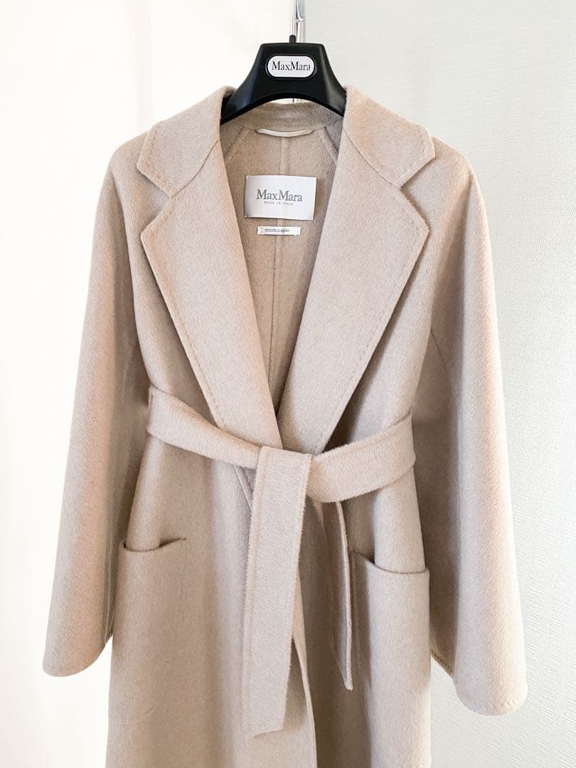 ★美品★マックスマーラ MaxMara リュドミラ ラブロ コート★