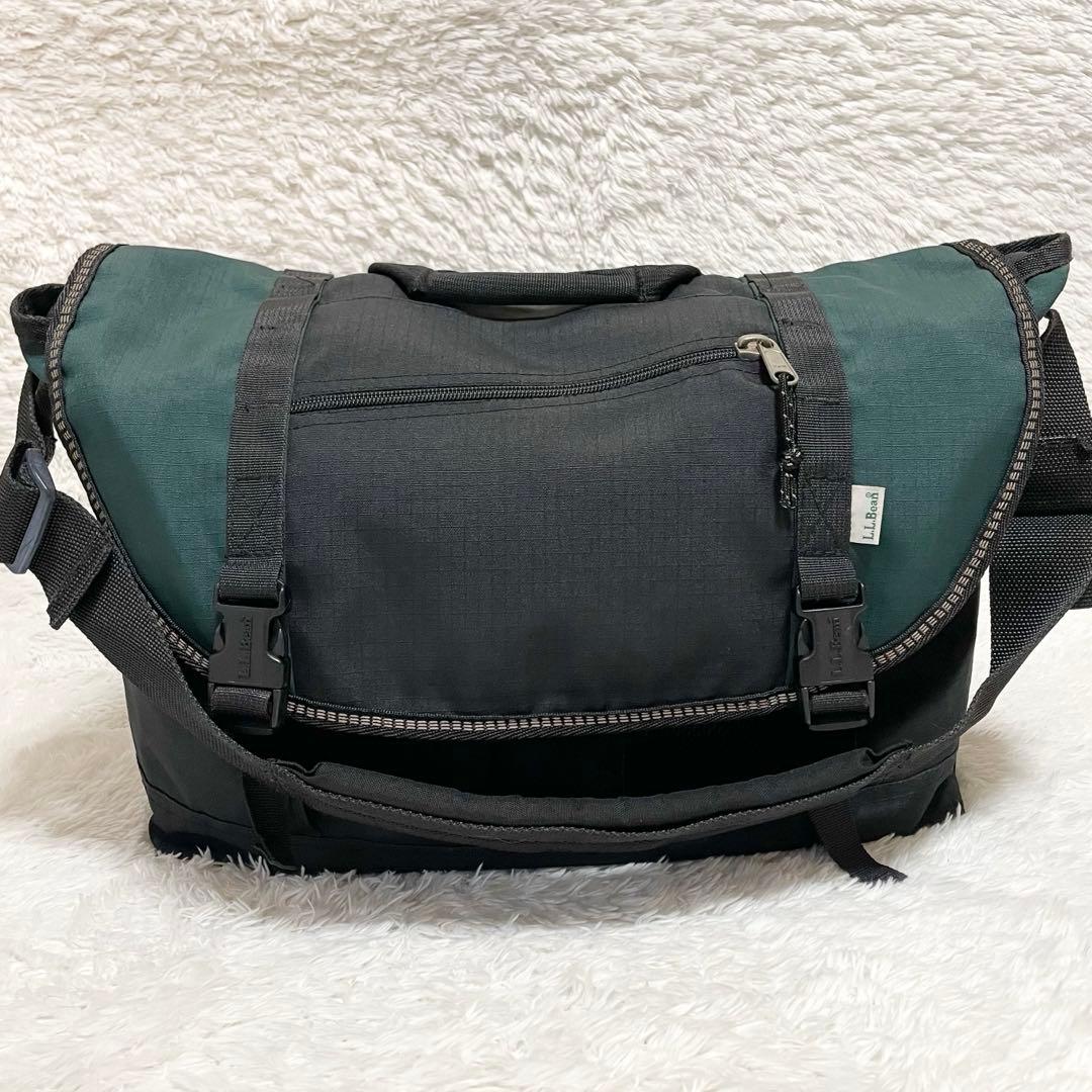 エルエルビーン☆ビッグメッセンジャーバッグ ボストンバッグ USA製 稀少品