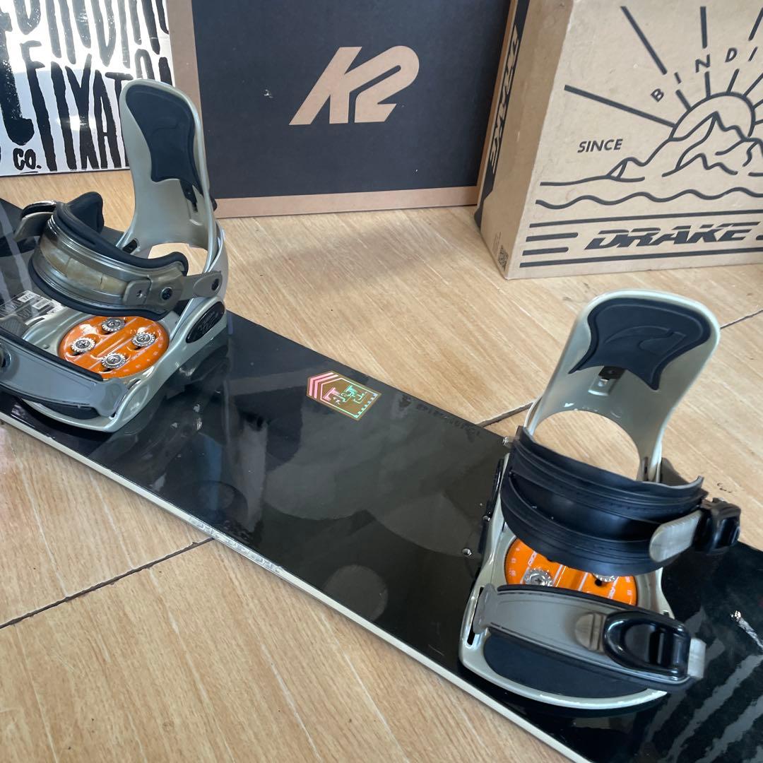 YONEX×K2　FL　良質国産　バイン付スノーボードセット　ヨネックス