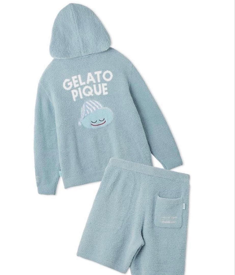 新品未使用　スライムパーカ＆ハーフパンツセット　ジェラートピケ ドラクエコラボ