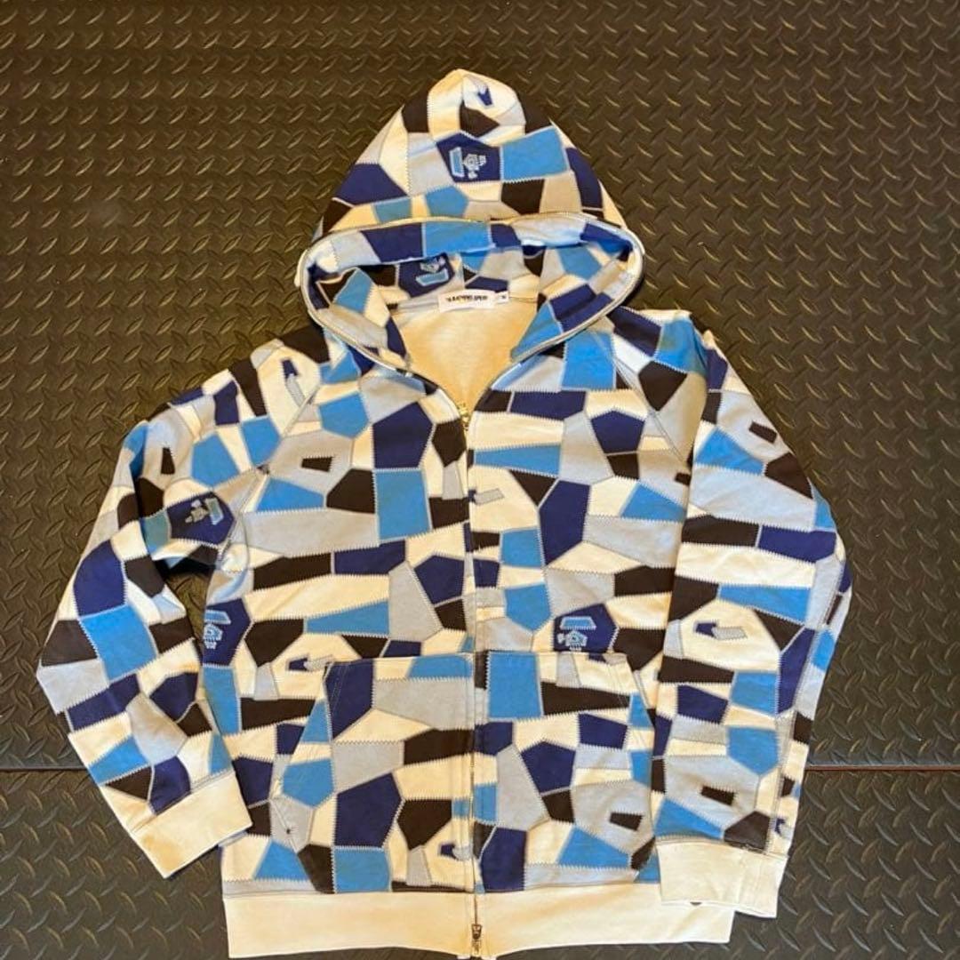 「希少」A BATHING APEフルジップパーカー