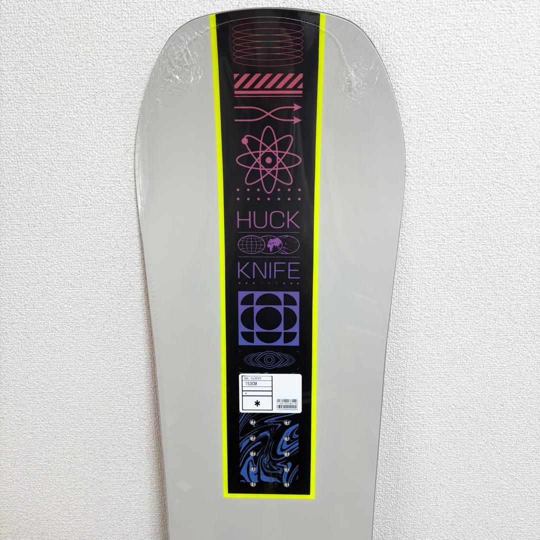 サロモン スノーボード 板 ハックナイフ 153 24-25 新品未使用品