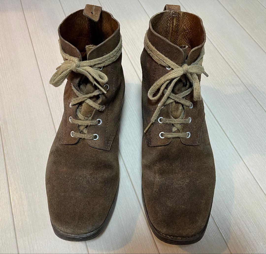 日本陸軍　下士官兵　編上靴　実物　着用可能品