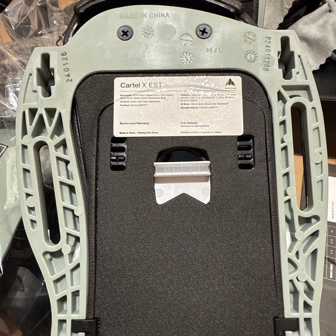 BURTON バートンCartel X EST M ビンディング