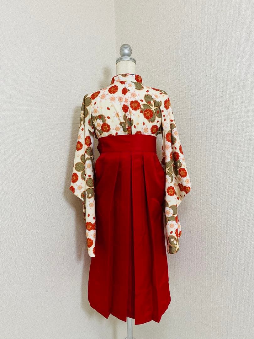 8597.【極美品】キャサリンコテージ 花柄 刺繍 袴 130cm 3点セット