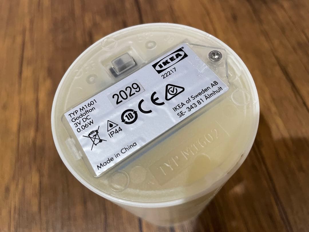 【くりーむぱんこ】【GODAFTON 】LEDキャンドル26本セット