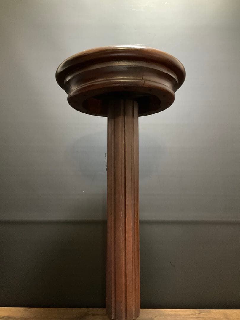 英国アンティーク　花台　サイドテーブル