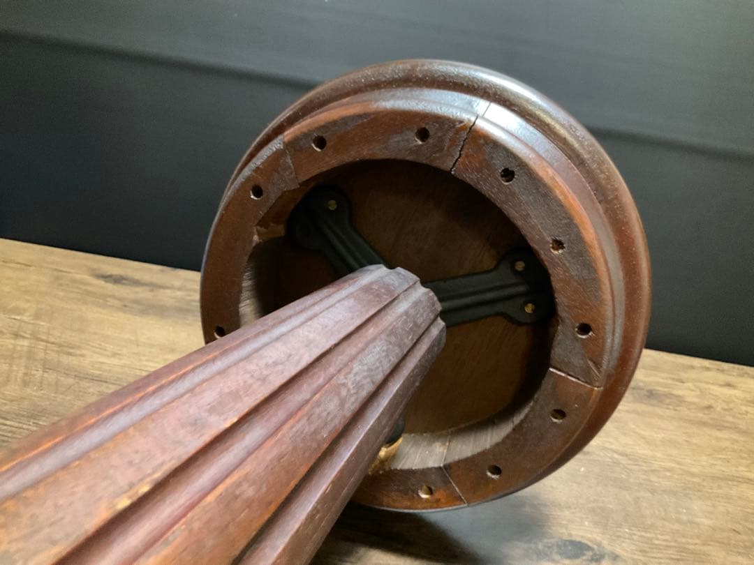 英国アンティーク　花台　サイドテーブル