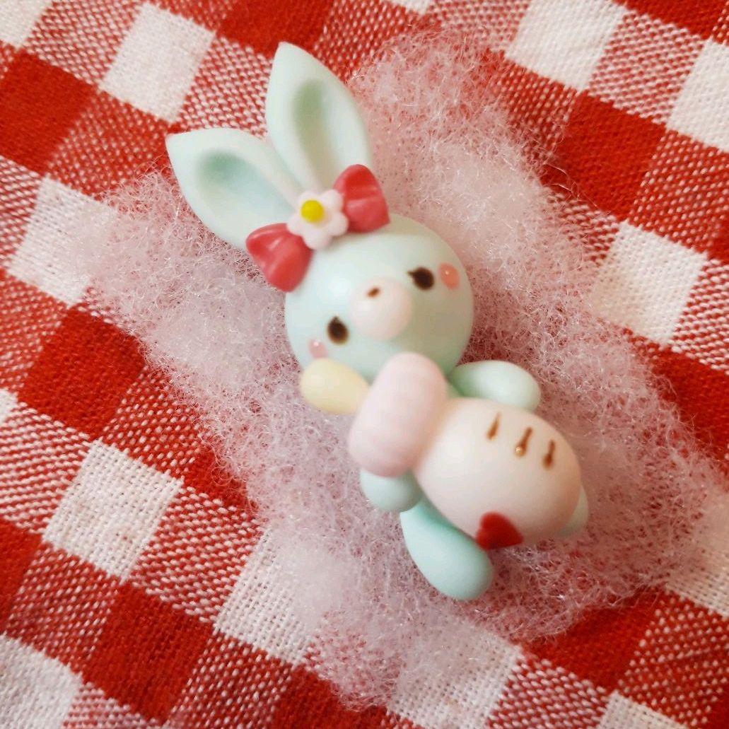 うさぎ(水色)BABY♡哺乳類