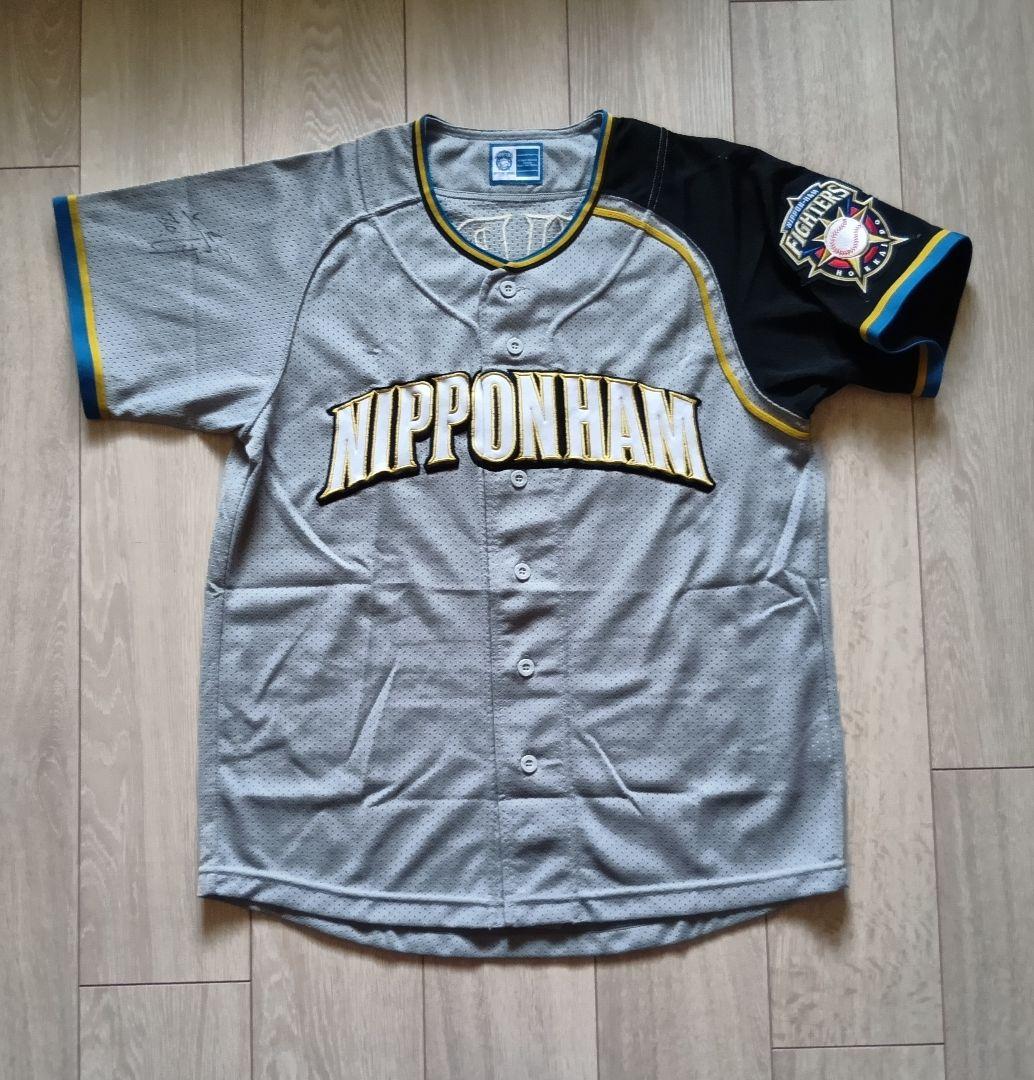 【サイン】日本ハム　ファイターズ　坪井　ビジター　ユニフォーム　ミズノ　S