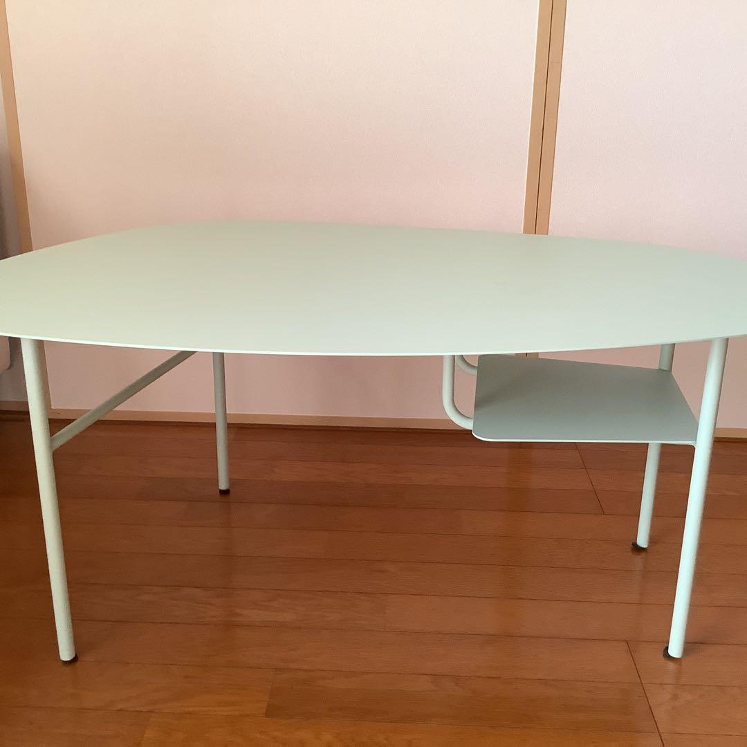 unico ローテーブル センターテーブル　ミントグリーン