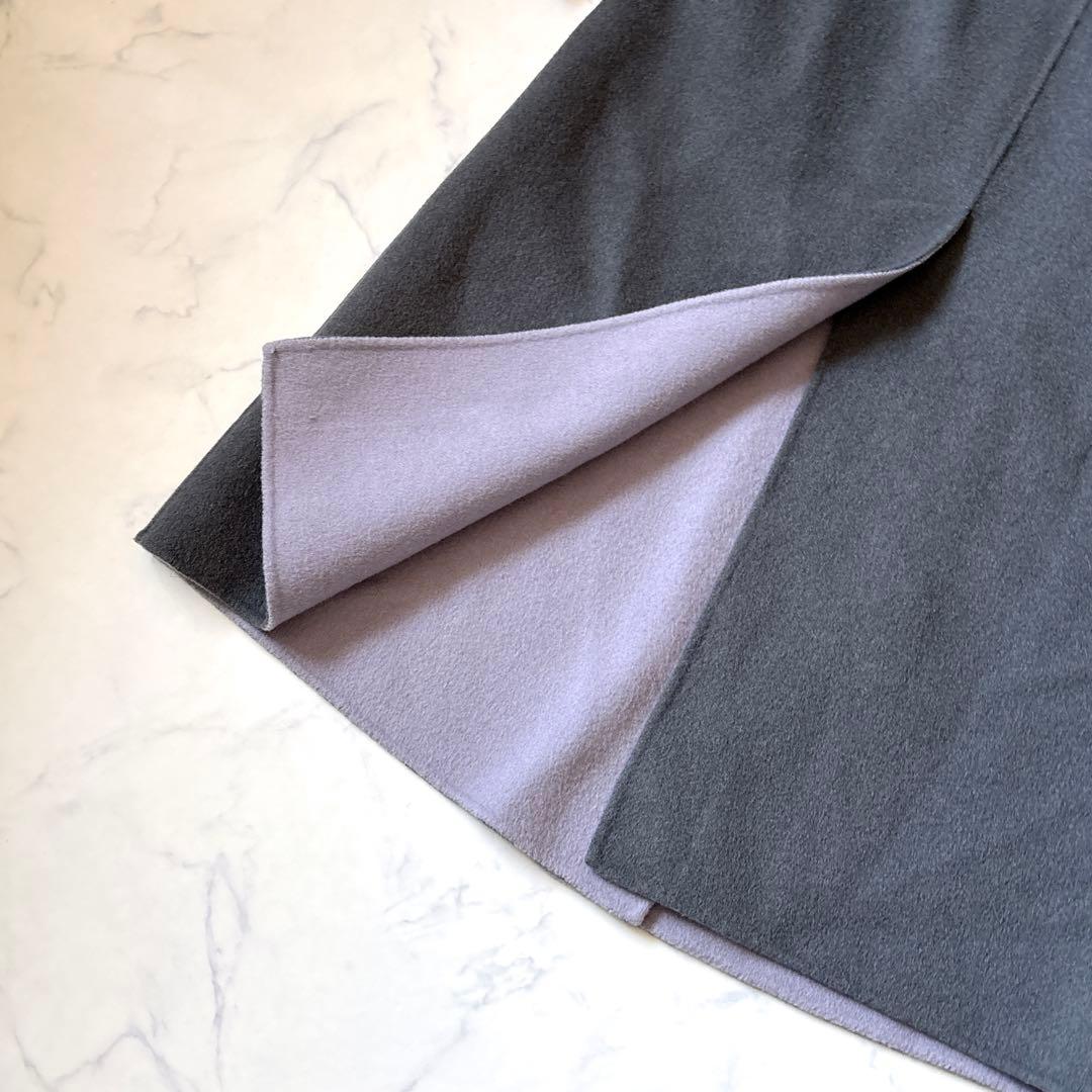 【EMPORIO ARMANI】カシミヤウールリバーコート　チェスターコート38