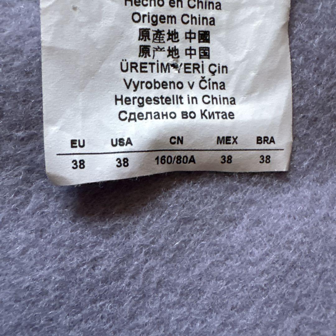 【EMPORIO ARMANI】カシミヤウールリバーコート　チェスターコート38