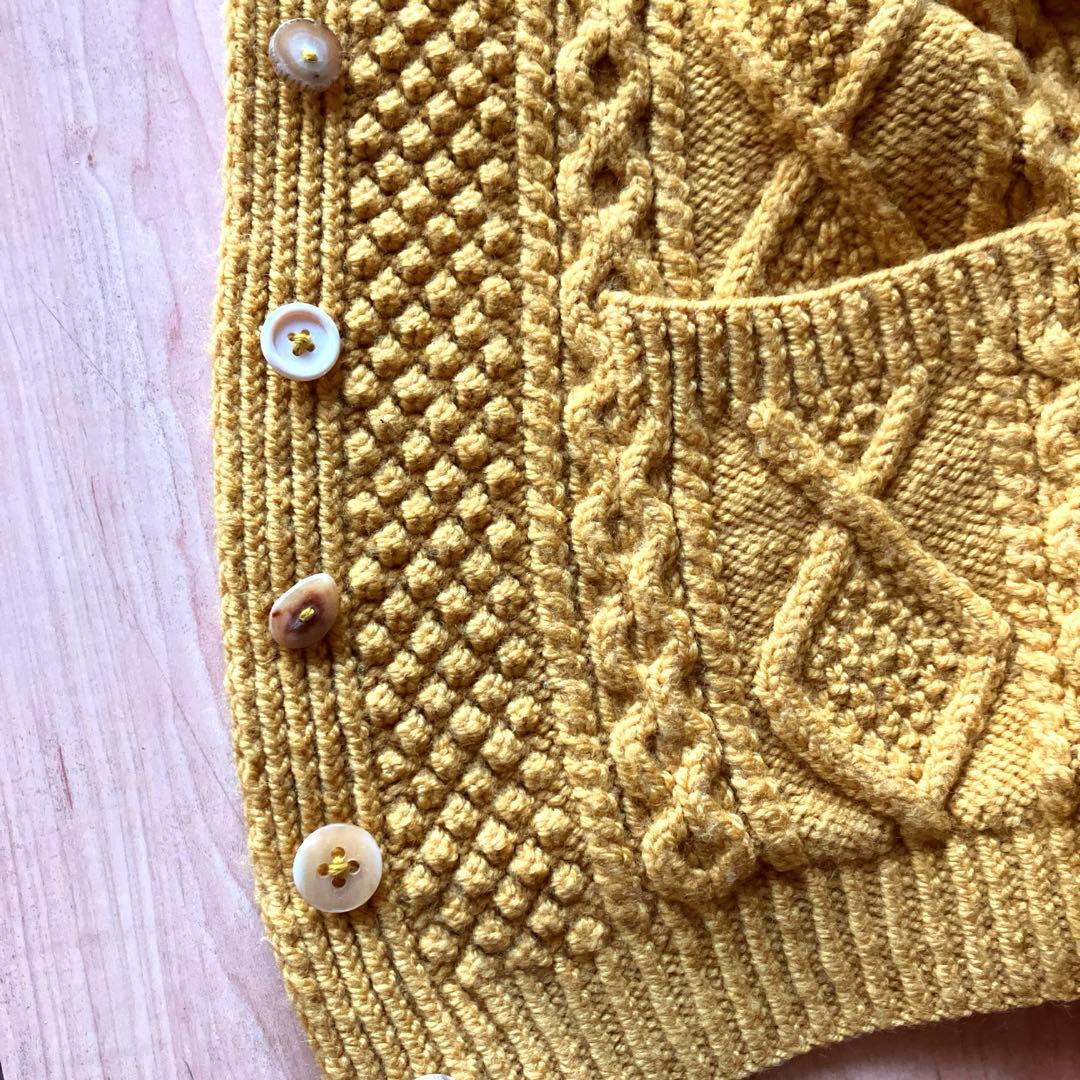 Charpentier de Vaisseau✖️Aran ニットカーディガン