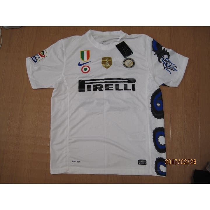 現セリエA・インテル所属 長友 佑都選手 アウェイオーセンティックユニフォーム