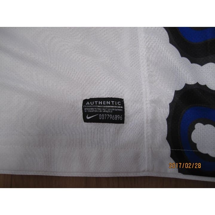 現セリエA・インテル所属 長友 佑都選手 アウェイオーセンティックユニフォーム