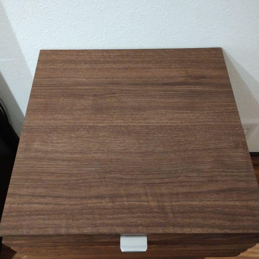 良品 MKマエダ製ベッド/ナイトテーブル W40 x D39.5 x H50