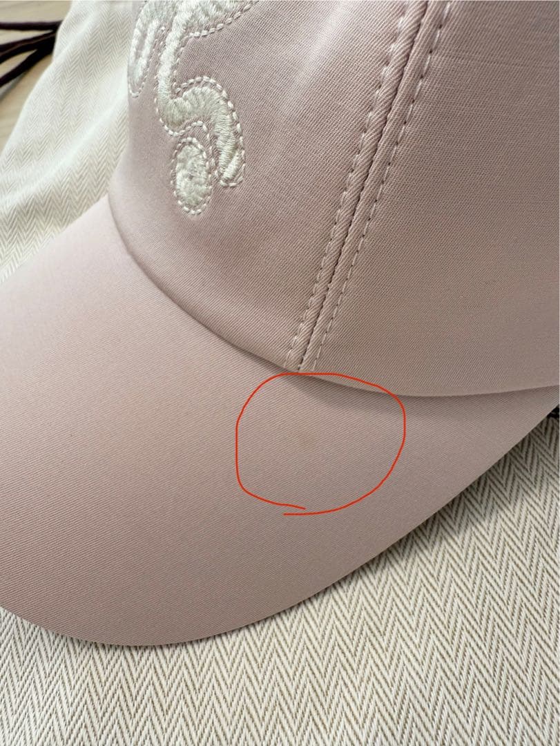 HERMES キャップ ピンク　サイズ57