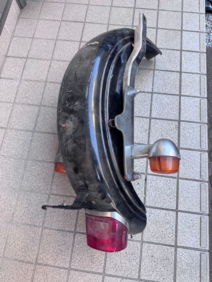 ショベルヘッド　純正リアフェンダー