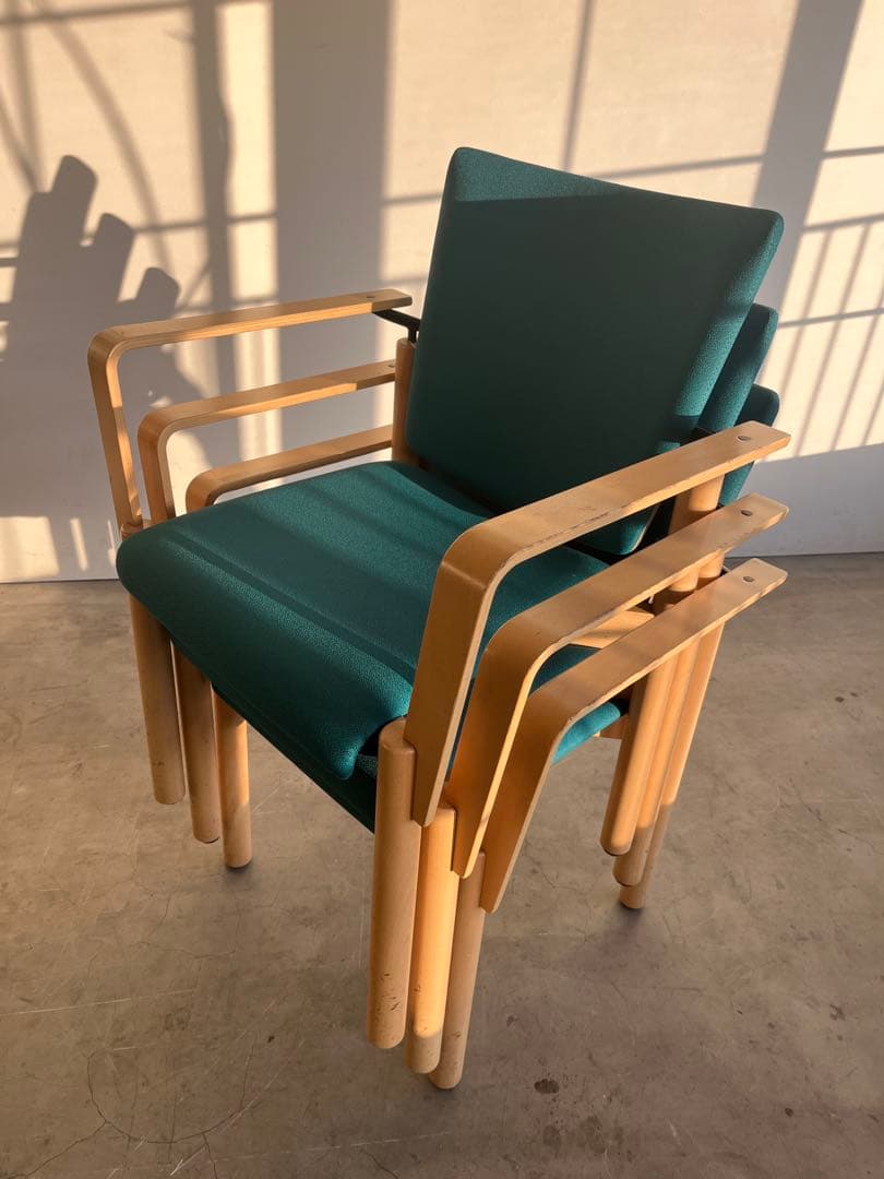 ホウトク ポストモダン調チェア3脚セット