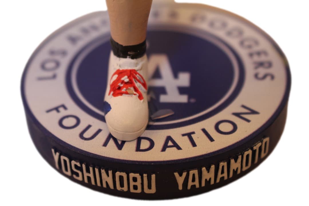 [新品] 山本由伸ボブルヘッド ジャベリン（槍) 9/27 限定 フィギュア